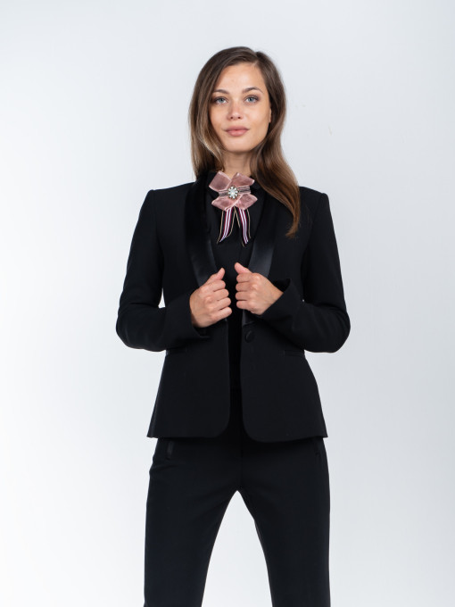 DÁMSKY SMOKING ČIERNY B