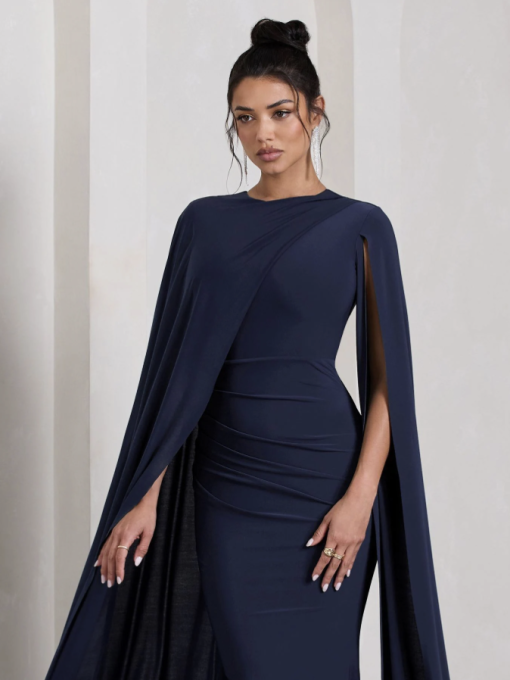 ASYMETRICKÉ ŠATY BLUE